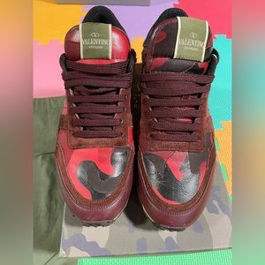 Valentino unisex sneakers Size 40 for women.